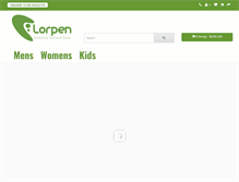 Tablet Screenshot of lorpennorthamerica.com